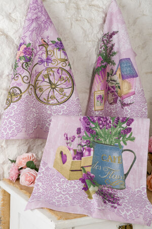 Полотенце кухонное Лавандовый прованс