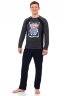 Пижама мужская Севен антрацит МП-3