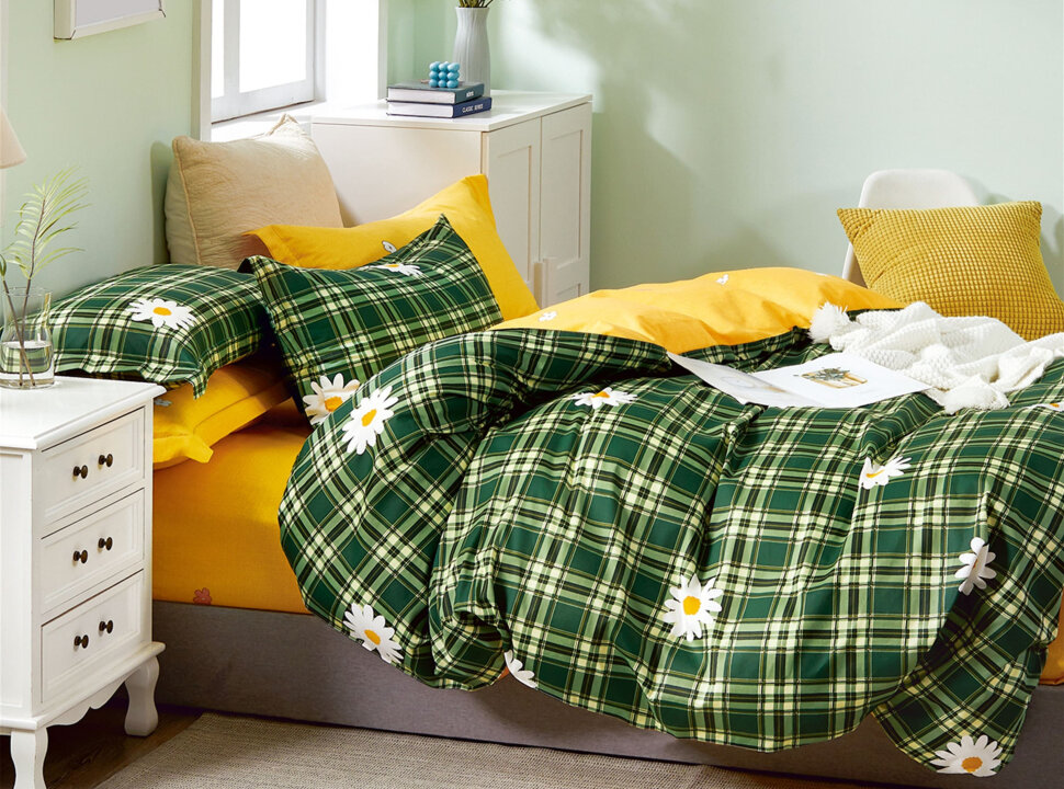 Счастливый день постельное белье сатин 539