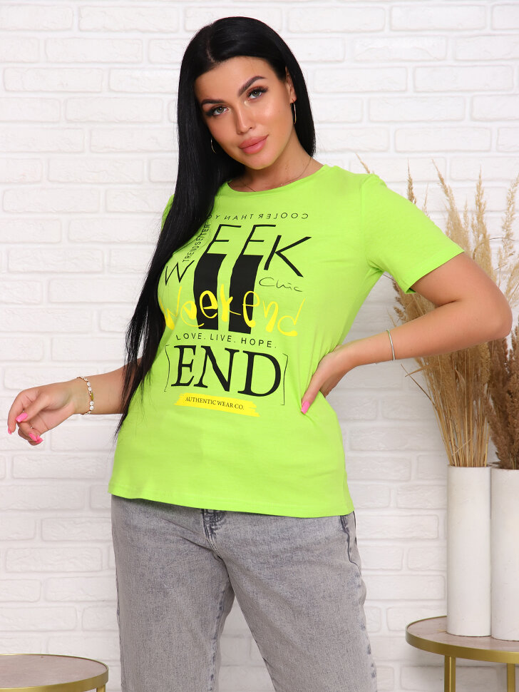 Миранда салат футболка