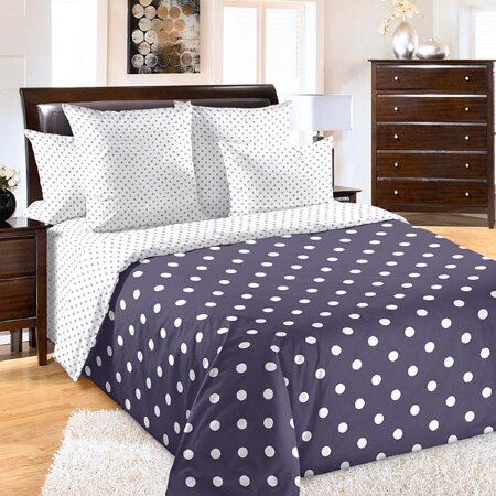 Элис синий постельное белье перкаль