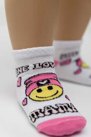 Детские носки Люблю мамочку 2 пары розовый