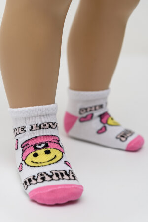 Детские носки Люблю мамочку 2 пары розовый