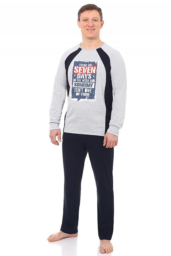 Пижама мужская Севен меланж МП-3