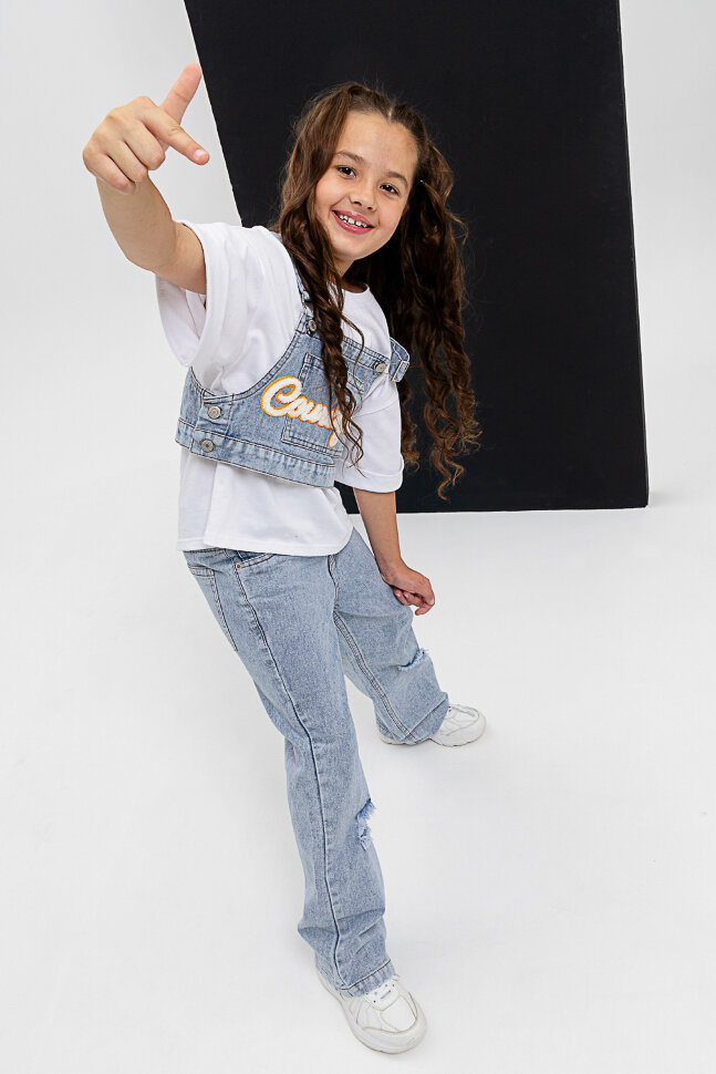 Костюм с брюками для девочки 28031