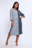 Халат Женский 207 ИРИНА серый