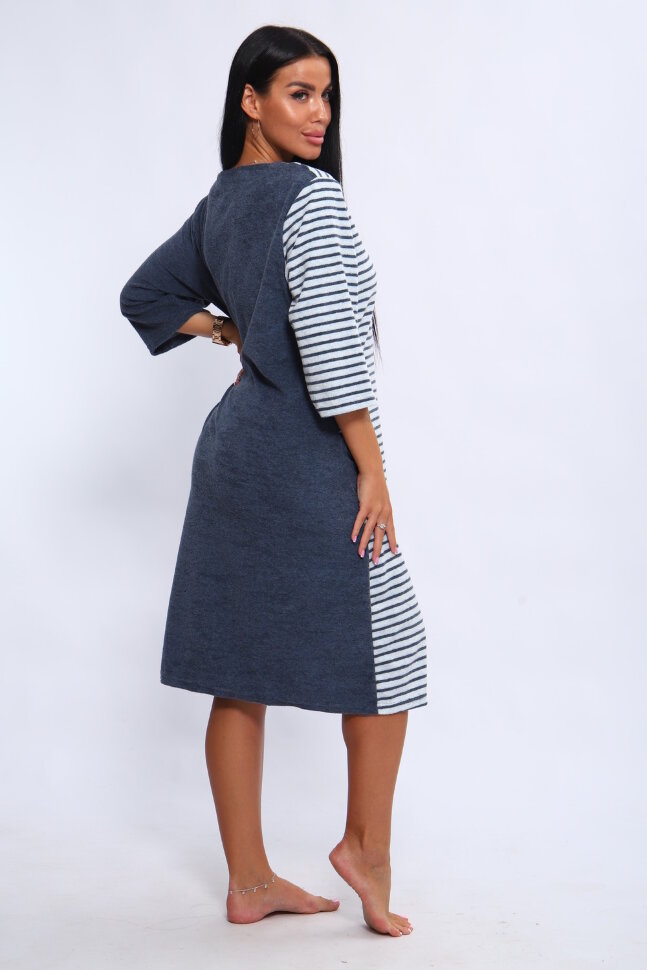 Халат Женский 207 ИРИНА серый