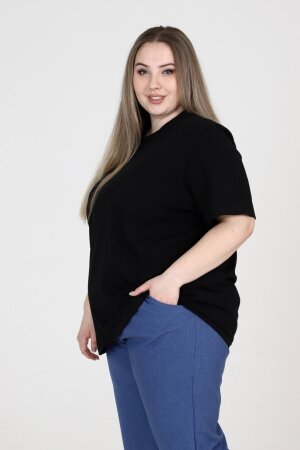 Футболка женская черная ФГ-99