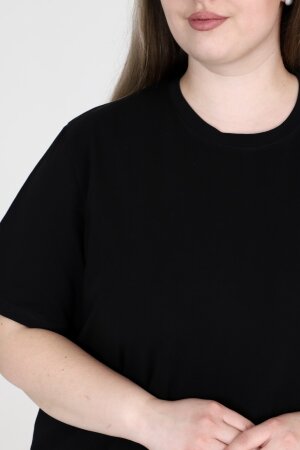 Футболка женская черная ФГ-99