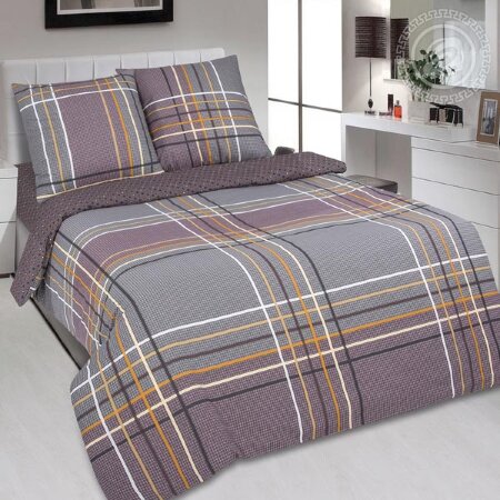 Джентльмен постельное белье поплин