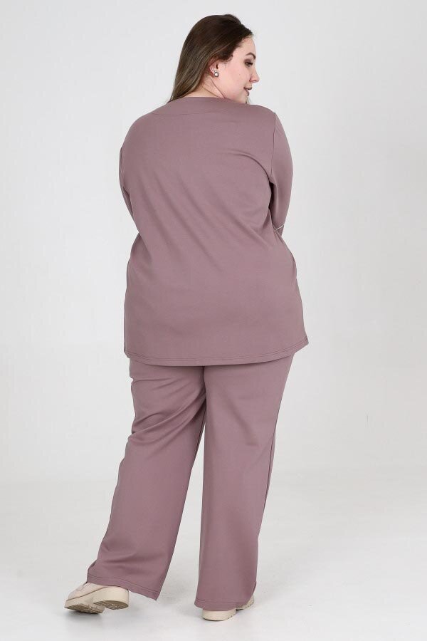 Кофта-туника Питер 2 кофе КОФ-04