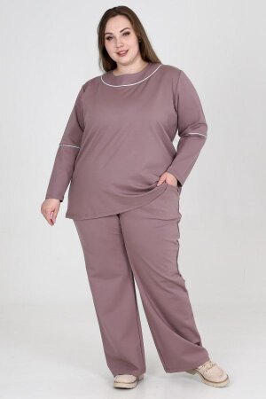 Кофта-туника Питер 2 кофе КОФ-04