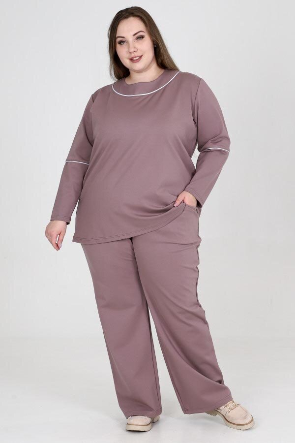 Кофта-туника Питер 2 кофе КОФ-04