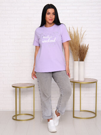 Рита св.лаванда футболка женская