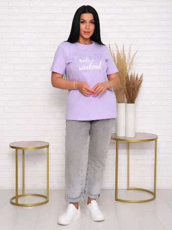 Рита св.лаванда футболка женская