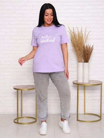 Рита св.лаванда футболка женская