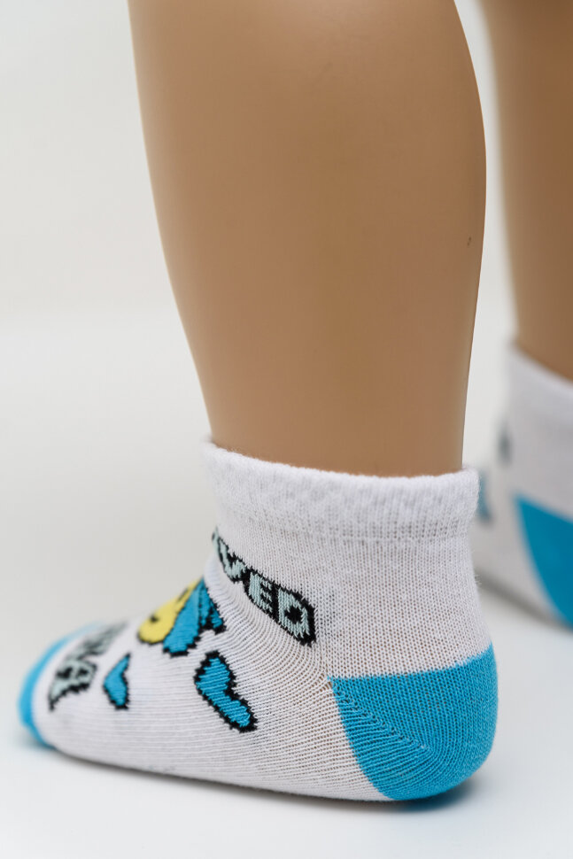 Детские носки Люблю мамочку 2 пары бирюза