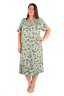 Халат Классика полянка зелень 1 К-253/1