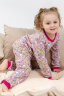 Пижама с брюками для девочки Лавруша с начесом