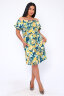 Платье женское 71070 зеленый