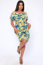 Платье женское 71070 зеленый