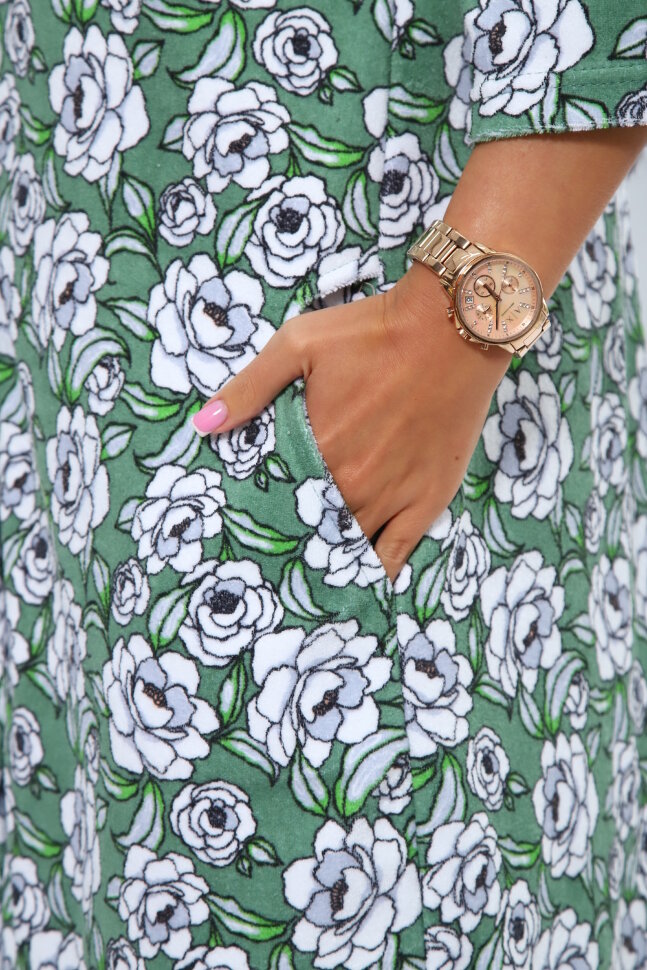 Халат Женский 207 ИРИНА зеленый