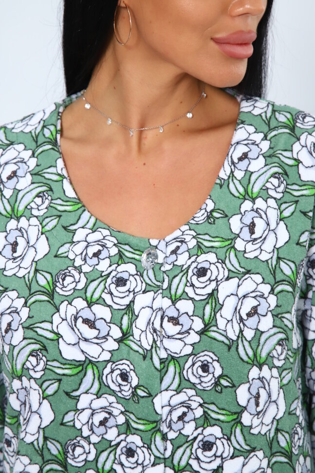 Халат Женский 207 ИРИНА зеленый