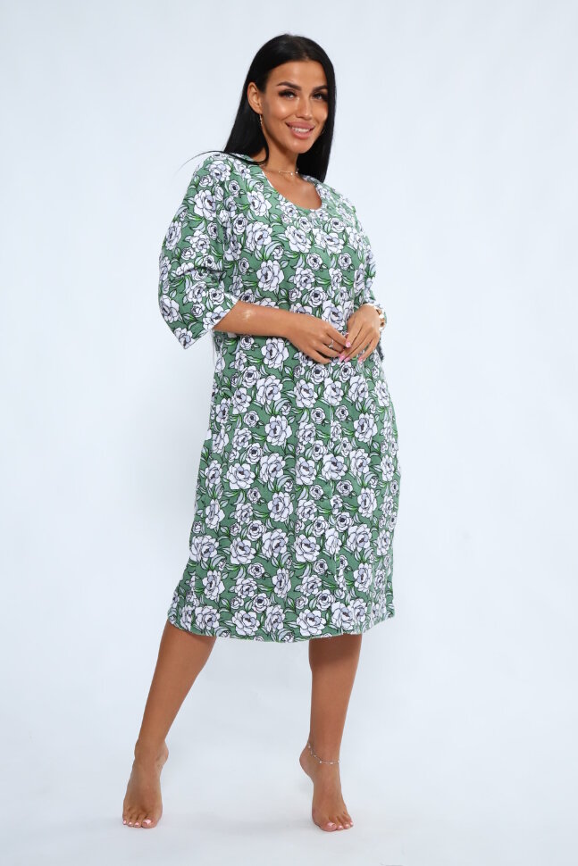 Халат Женский 207 ИРИНА зеленый