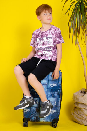 Футболка для мальчика 11134 бордовый