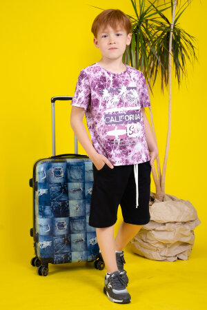 Футболка для мальчика 11134 бордовый