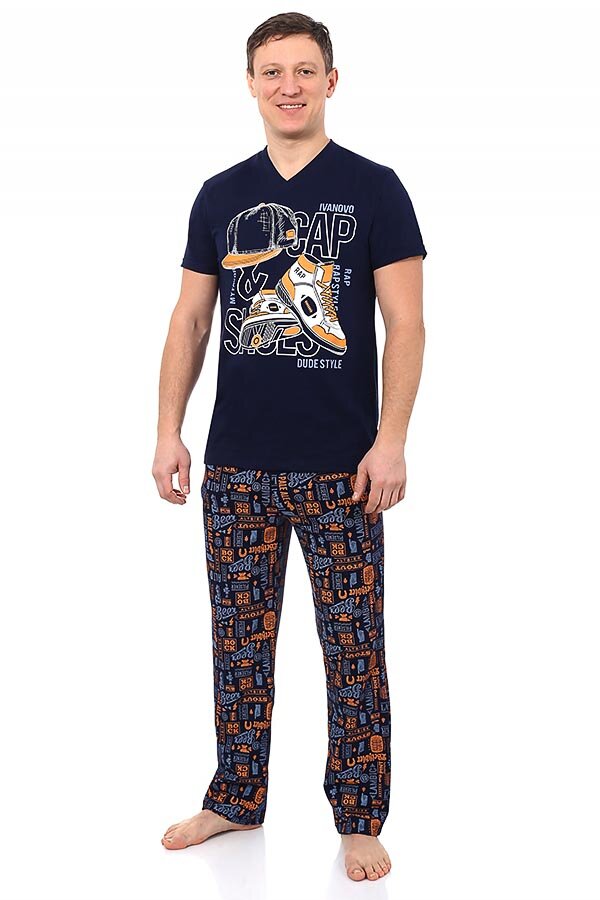 Пижама мужская Стайл оранж МК-1