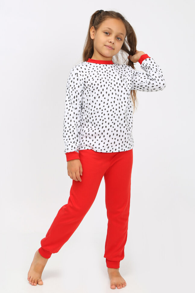 Детская пижама с брюками Крапинка ПЖИ/крапинка