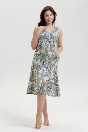 Халат Женский 029 зеленый