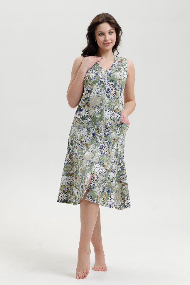 Халат Женский 029 зеленый