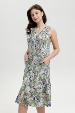 Халат Женский 029 зеленый