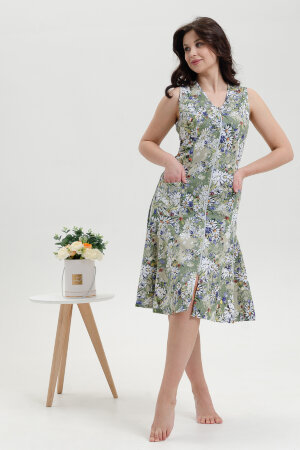 Халат Женский 029 зеленый