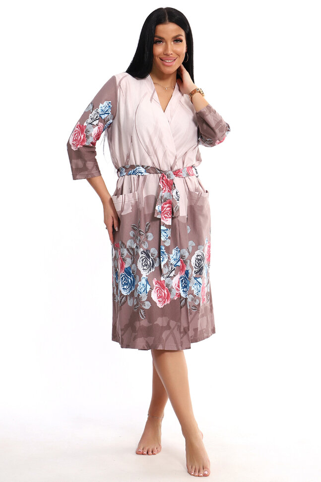 Халат Женский ЕХЛ-1057 бежевый