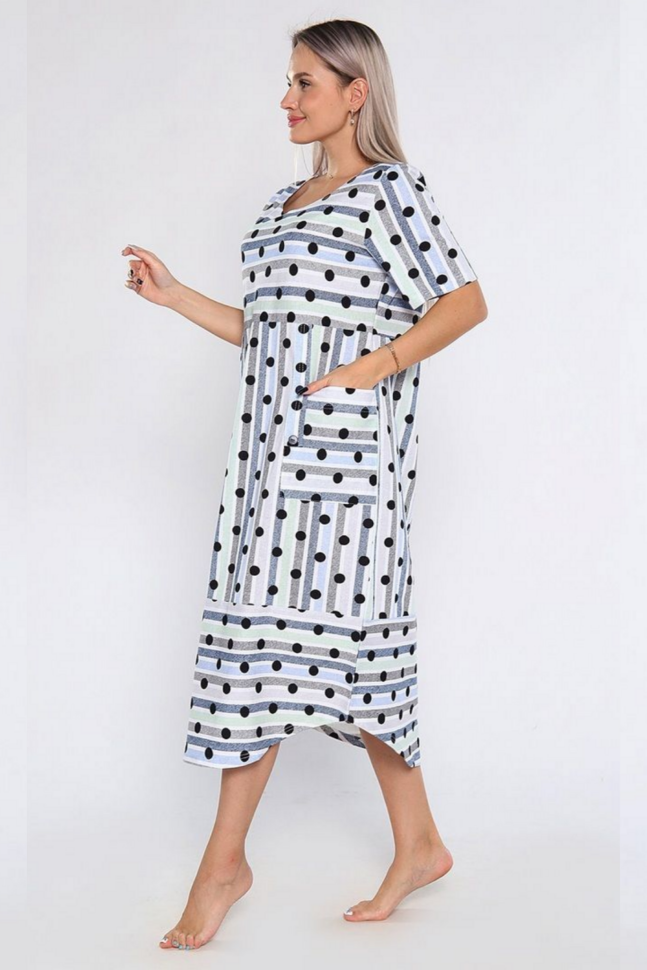 Платье женское 721 Агнесса голубой