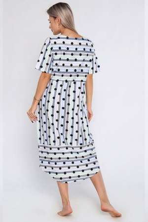 Платье женское 721 Агнесса голубой