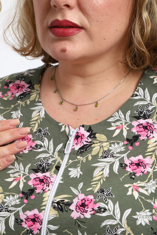 Халат Зима оливка ХГ-020