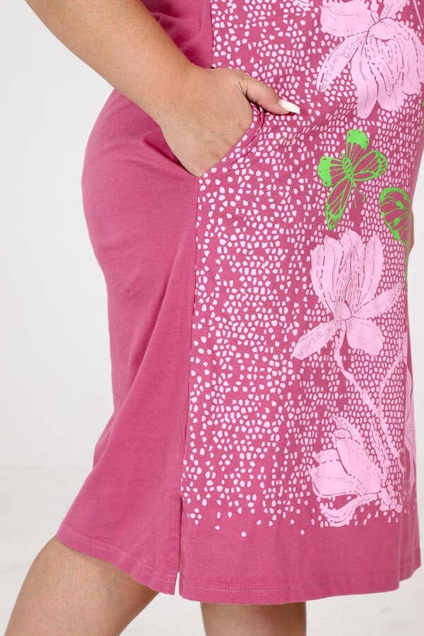 Женская туника Бабочки и лилии 46543