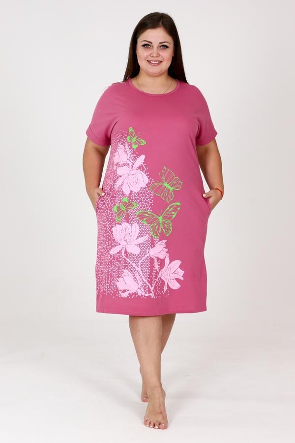 Женская туника Бабочки и лилии 46543