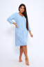 Халат Женский 83713 голубой