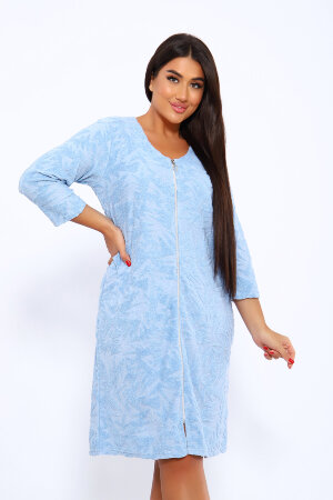 Халат Женский 83713 голубой