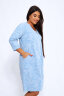 Халат Женский 83713 голубой