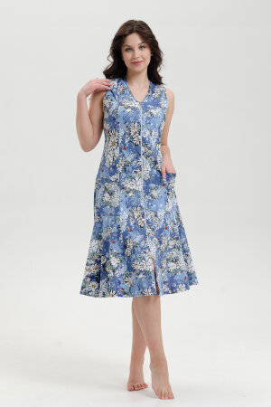 Халат Женский 029 голубой