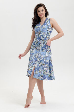 Халат Женский 029 голубой