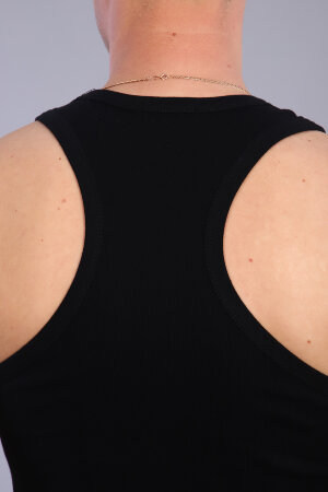 Мужская майка 6055 черный