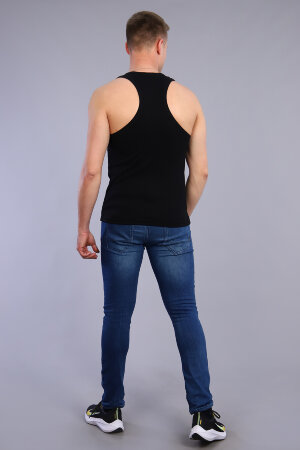 Мужская майка 6055 черный