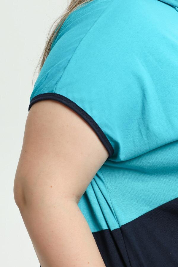 Халат Горячее сердце бирюза ХГ-311-3